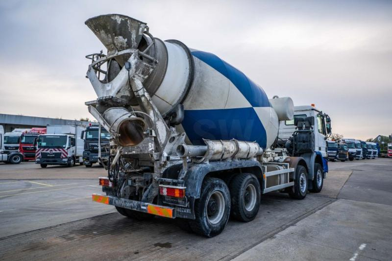 Mercedes ACTROS 4141 BB-MP2 + MIXER 9M3 - Автобетонозмішувач: фото 4 Mercedes ACTROS 4141 BB-MP2 + MIXER 9M3 - Автобетонозмішувач: фото 4