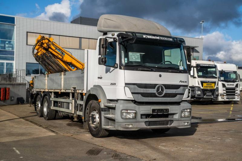 Mercedes AXOR 2529 L - EFFER 250/4S+JIB - Бортова вантажівка/ Платформа, Вантажівка з маніпулятором: фото 2 Mercedes AXOR 2529 L - EFFER 250/4S+JIB - Бортова вантажівка/ Платформа, Вантажівка з маніпулятором: фото 2
