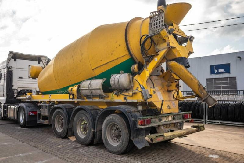 DE BUF BETON MIXER/MISCHER/MALAXEUR12M³ - Напівпричіп: фото 4 DE BUF BETON MIXER/MISCHER/MALAXEUR12M³ - Напівпричіп: фото 4