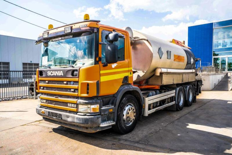 Scania SCANIA 124G420-6x4/BITUMEN/ASFALT - Вантажівка цистерна: фото 1 Scania SCANIA 124G420-6x4/BITUMEN/ASFALT - Вантажівка цистерна: фото 1