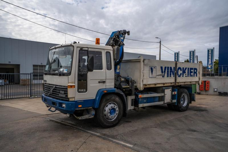 Самоскид вантажівка, Вантажівка з маніпулятором Volvo FL 619 - PK 9501: фото 7