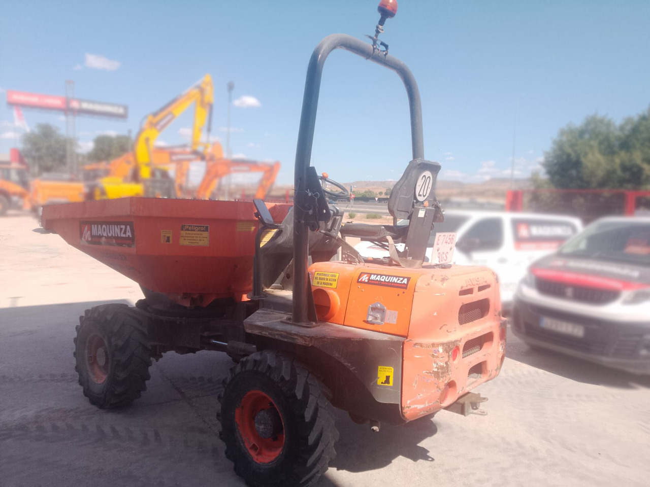 AUSA D350 AHG - Міні-самоскид: фото 4 AUSA D350 AHG - Міні-самоскид: фото 4