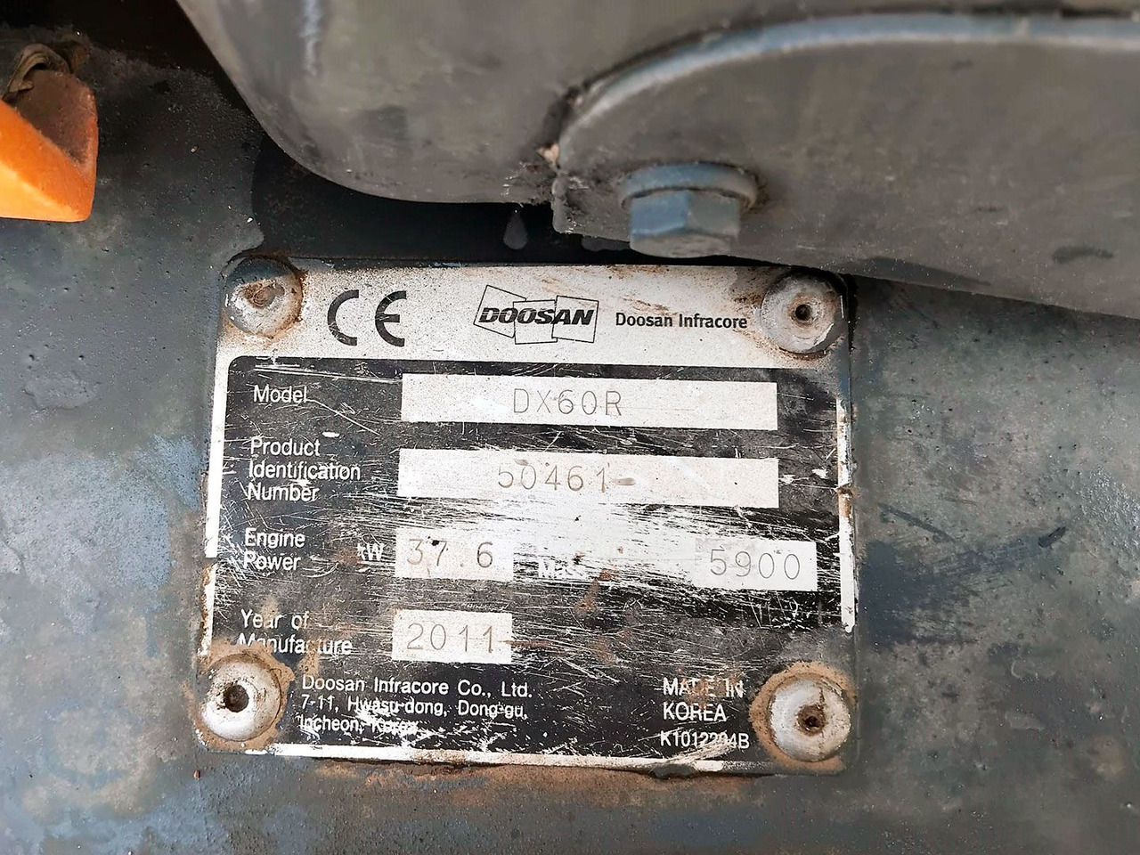 DOOSAN DX60R - Міні-екскаватор: фото 3 DOOSAN DX60R - Міні-екскаватор: фото 3