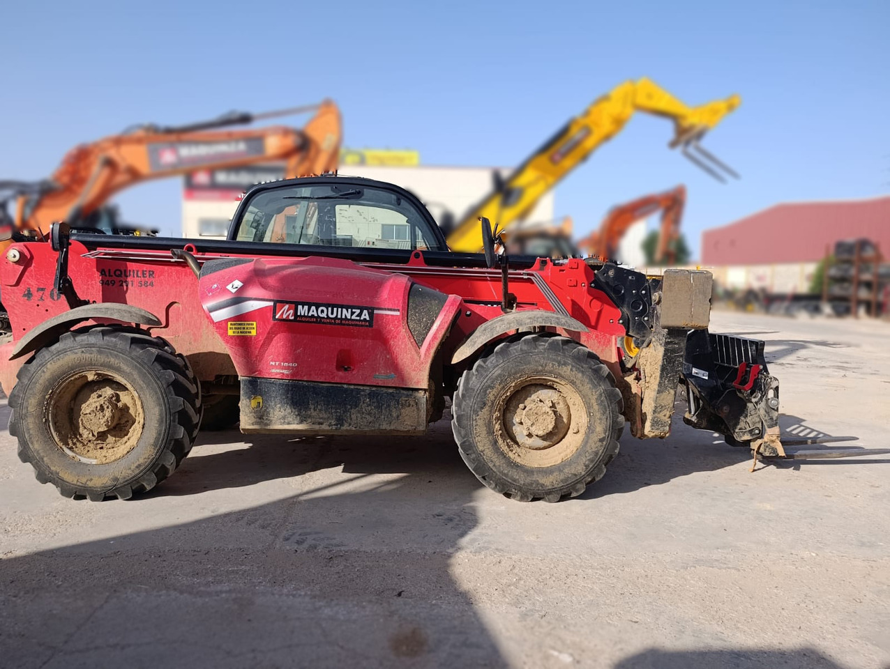 MANITOU MT1840 EASY 75D - Навантажувач телескопічний: фото 2 MANITOU MT1840 EASY 75D - Навантажувач телескопічний: фото 2