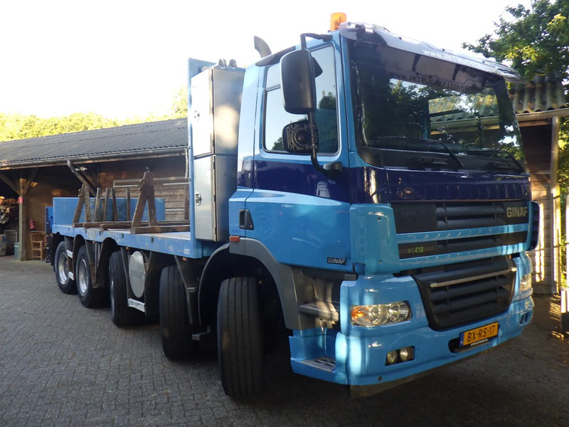 Ginaf X 5350 TS Daf engine 410 Euro 5 / 10 x 6 / Airco - Бортова вантажівка/ Платформа: фото 3 Ginaf X 5350 TS Daf engine 410 Euro 5 / 10 x 6 / Airco - Бортова вантажівка/ Платформа: фото 3