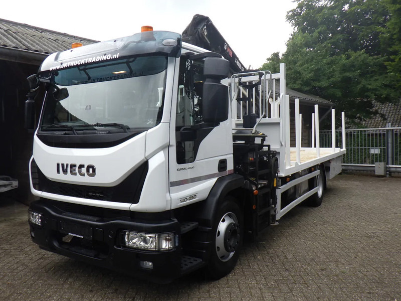 Iveco EuroCargo 140 250 / 6 cilinder / Manual / Bladgeveerd / Hiab X-HIDUO 158 / Radiografisch / Drilling / Winch - Вантажівка з маніпулятором: фото 1 Iveco EuroCargo 140 250 / 6 cilinder / Manual / Bladgeveerd / Hiab X-HIDUO 158 / Radiografisch / Drilling / Winch - Вантажівка з маніпулятором: фото 1