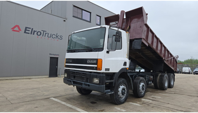 DAF 85 CF 340 (EURO 2 / MANUAL PUMP / STEEL SUSP. / POSSIBLE AS CHASSIS / 8X4) - Самоскид вантажівка: фото 1 DAF 85 CF 340 (EURO 2 / MANUAL PUMP / STEEL SUSP. / POSSIBLE AS CHASSIS / 8X4) - Самоскид вантажівка: фото 1