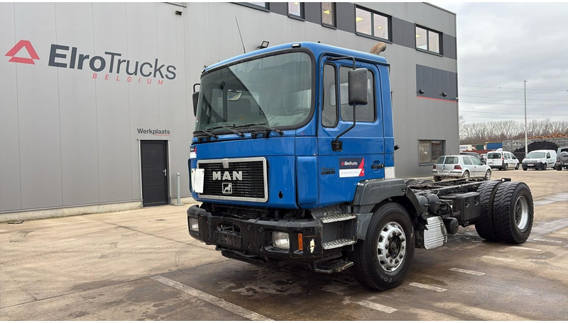 MAN 19.403 (6 CYLINDER / MANUAL GEARBOX / BIG AXLE / GRAND PONT) - Вантажівка шасі: фото 1 MAN 19.403 (6 CYLINDER / MANUAL GEARBOX / BIG AXLE / GRAND PONT) - Вантажівка шасі: фото 1