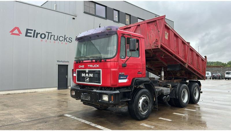 MAN 26.403 (STEEL SUSPENSION / VERY CLEAN / 6 CYLINDER / BIG AXLE / EURO 2) - Самоскид вантажівка: фото 1 MAN 26.403 (STEEL SUSPENSION / VERY CLEAN / 6 CYLINDER / BIG AXLE / EURO 2) - Самоскид вантажівка: фото 1