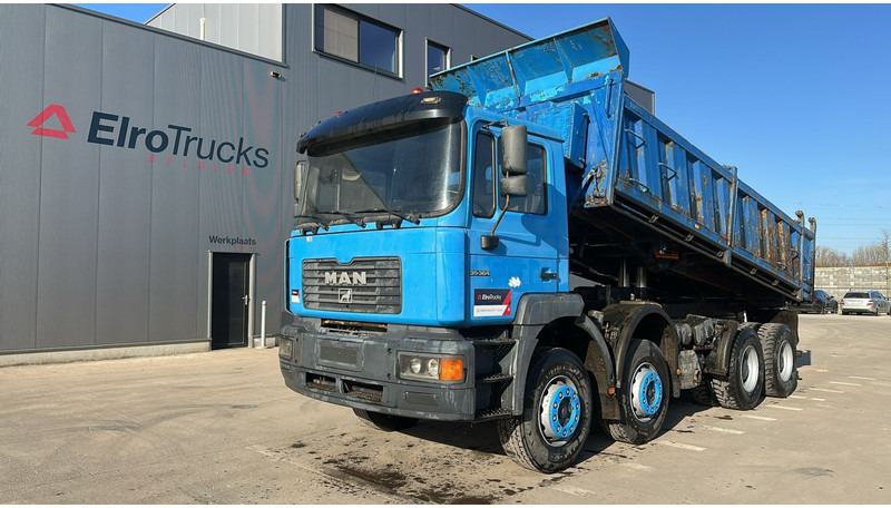 MAN 35.364 (STEEL SUSP. / 6 CYLINDER / BIG AXLE / EURO 2 / MEILLER TIPPER) - Самоскид вантажівка: фото 1 MAN 35.364 (STEEL SUSP. / 6 CYLINDER / BIG AXLE / EURO 2 / MEILLER TIPPER) - Самоскид вантажівка: фото 1