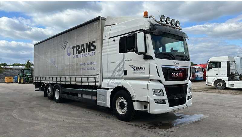 MAN TGX 26.400 (EURO 6 / 6X2 / LIFT / HAYON / BELGIAN TRUCK / GUTE ZUSTAND !! / 8.40 BOX LENGTH) - Тентована вантажівка: фото 2 MAN TGX 26.400 (EURO 6 / 6X2 / LIFT / HAYON / BELGIAN TRUCK / GUTE ZUSTAND !! / 8.40 BOX LENGTH) - Тентована вантажівка: фото 2
