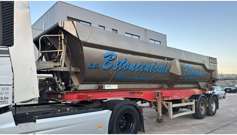 MOL KF85F/20T/37AI (BELGIAN TRAILER / DRUM BRAKES / FREINES TAMBOUR / BPW AXLES) - Самоскид напівпричіп: фото 1 MOL KF85F/20T/37AI (BELGIAN TRAILER / DRUM BRAKES / FREINES TAMBOUR / BPW AXLES) - Самоскид напівпричіп: фото 1