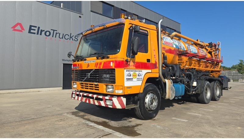 Volvo FL 10 - 320 (10500L + 1500L / 10 TYRES FULL STEEL / HIGH PRESSURE + VACUUM / POMPE MANUELLE / MANUAL PUMP) - Асенізатори: фото 1 Volvo FL 10 - 320 (10500L + 1500L / 10 TYRES FULL STEEL / HIGH PRESSURE + VACUUM / POMPE MANUELLE / MANUAL PUMP) - Асенізатори: фото 1