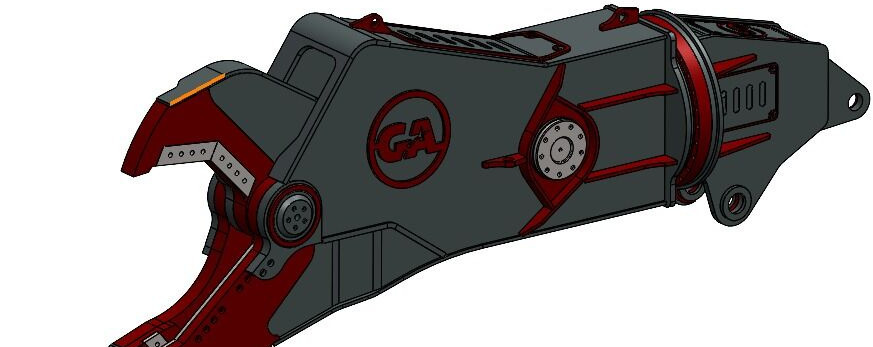 Galen STEEL SCRAP SHEAR - Гідроножиці: фото 2 Galen STEEL SCRAP SHEAR - Гідроножиці: фото 2