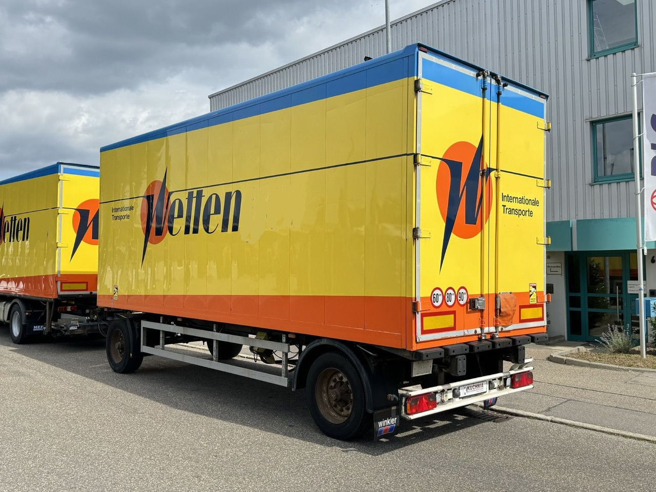 Bachert 14t Alu-Möbelkoffer 7,2m BPW Luft ZS - Закритий кузов причіп: фото 3 Bachert 14t Alu-Möbelkoffer 7,2m BPW Luft ZS - Закритий кузов причіп: фото 3