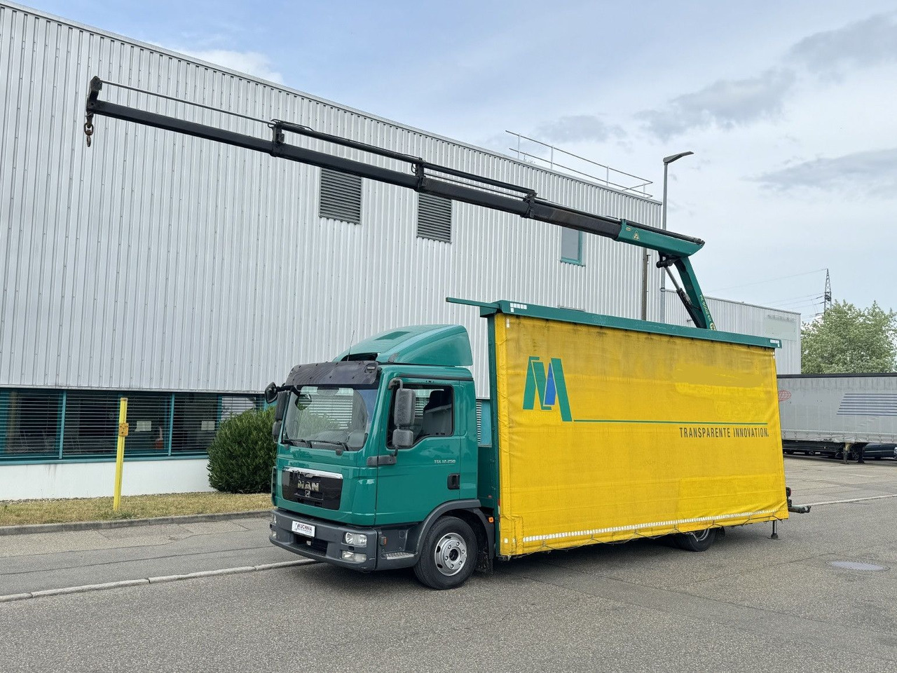 MAN TGL 12.250 Glastransport Kran PK9002 Funk Klima - Вантажівка з маніпулятором: фото 3 MAN TGL 12.250 Glastransport Kran PK9002 Funk Klima - Вантажівка з маніпулятором: фото 3