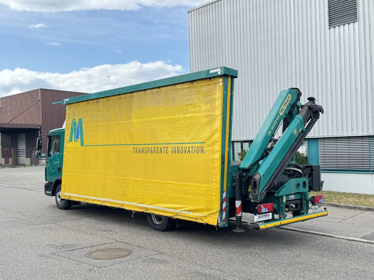 MAN TGL 12.250 Glastransport Kran PK9002 Funk Klima - Вантажівка з маніпулятором: фото 5 MAN TGL 12.250 Glastransport Kran PK9002 Funk Klima - Вантажівка з маніпулятором: фото 5