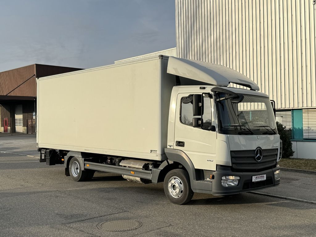 Mercedes-Benz Atego 818L Koffer 6,3m LBW Klima Autom. Luftgef. - Фургон з закритим кузовом: фото 3 Mercedes-Benz Atego 818L Koffer 6,3m LBW Klima Autom. Luftgef. - Фургон з закритим кузовом: фото 3