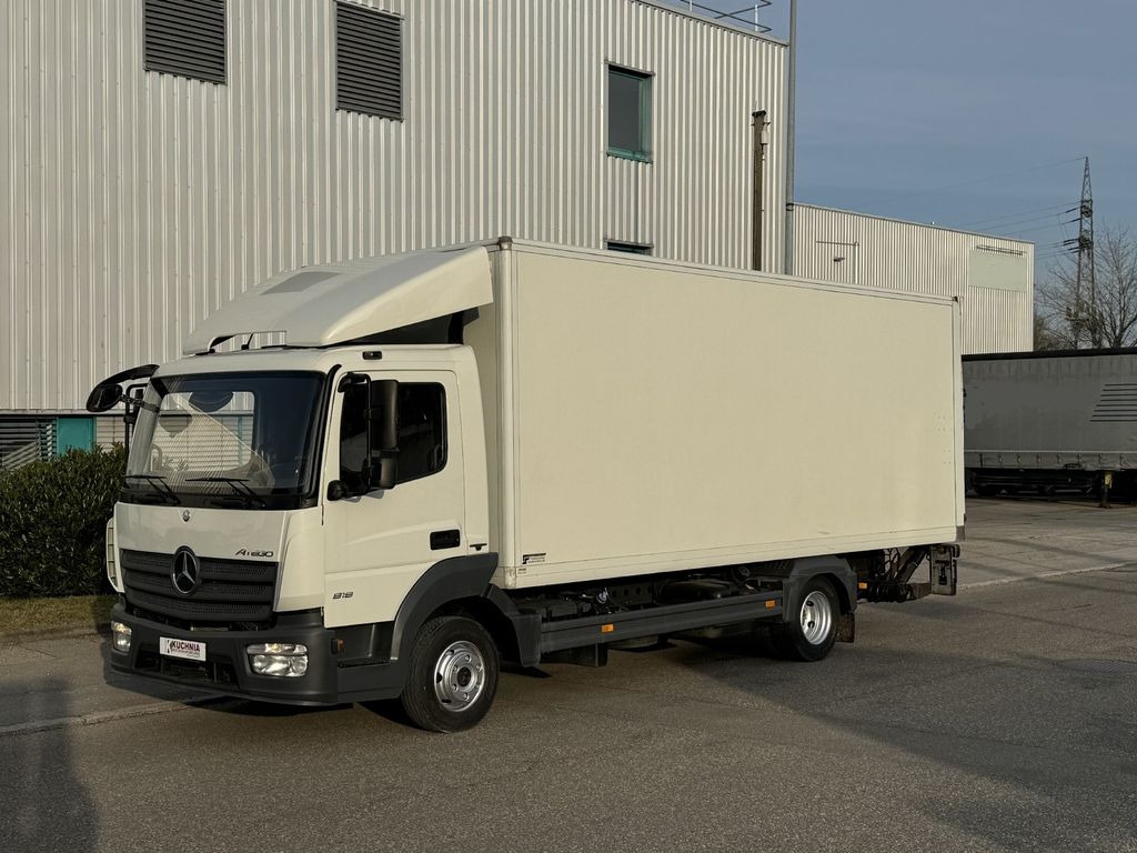 Mercedes-Benz Atego 818L Koffer 6,3m LBW Klima Autom. Luftgef. - Фургон з закритим кузовом: фото 1 Mercedes-Benz Atego 818L Koffer 6,3m LBW Klima Autom. Luftgef. - Фургон з закритим кузовом: фото 1