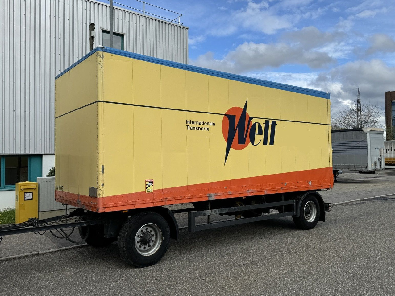 Genkopf 14t Alu-Möbelkoffer 7,1m BPW Luft ZS - Закритий кузов причіп: фото 3 Genkopf 14t Alu-Möbelkoffer 7,1m BPW Luft ZS - Закритий кузов причіп: фото 3