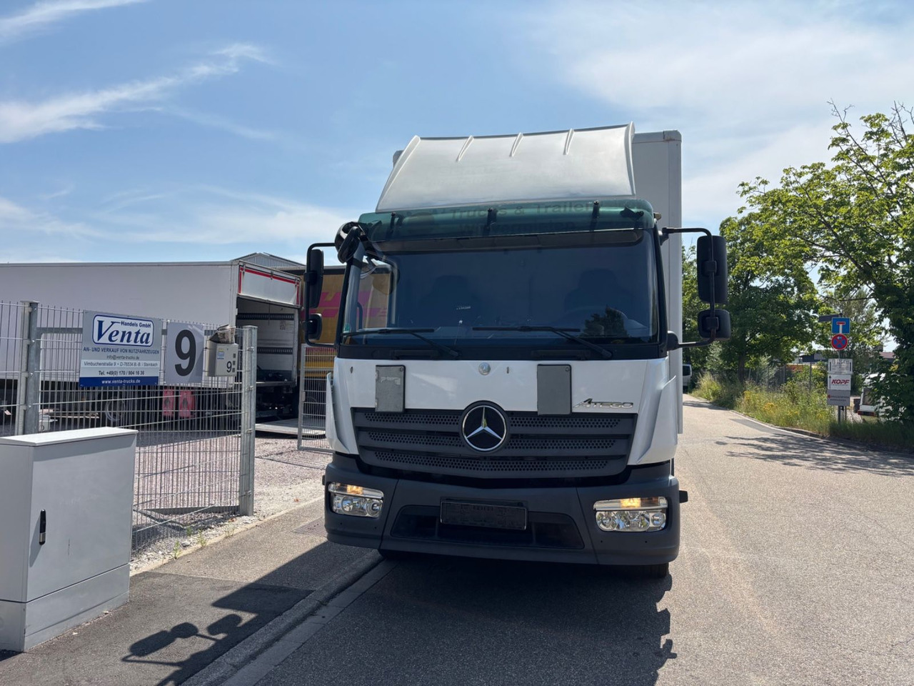Mercedes-Benz Atego III 1227L, Euro-6 Klima, LBW - Вантажівка з закритим кузовом: фото 2 Mercedes-Benz Atego III 1227L, Euro-6 Klima, LBW - Вантажівка з закритим кузовом: фото 2