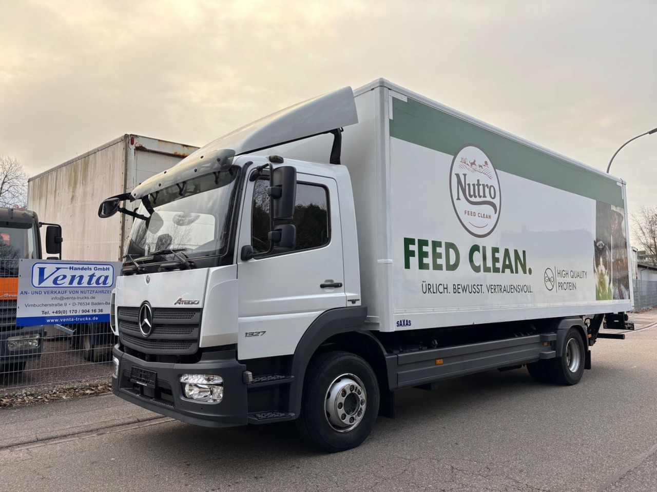 Mercedes-Benz Atego III 1327, Euro-6d, Klima, LBW, Kamera - Вантажівка з закритим кузовом: фото 1 Mercedes-Benz Atego III 1327, Euro-6d, Klima, LBW, Kamera - Вантажівка з закритим кузовом: фото 1