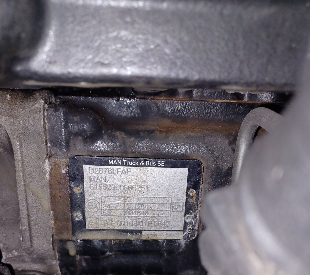 MAN D2676LFAF - Двигун в категорії Вантажівки: фото 5 MAN D2676LFAF - Двигун в категорії Вантажівки: фото 5
