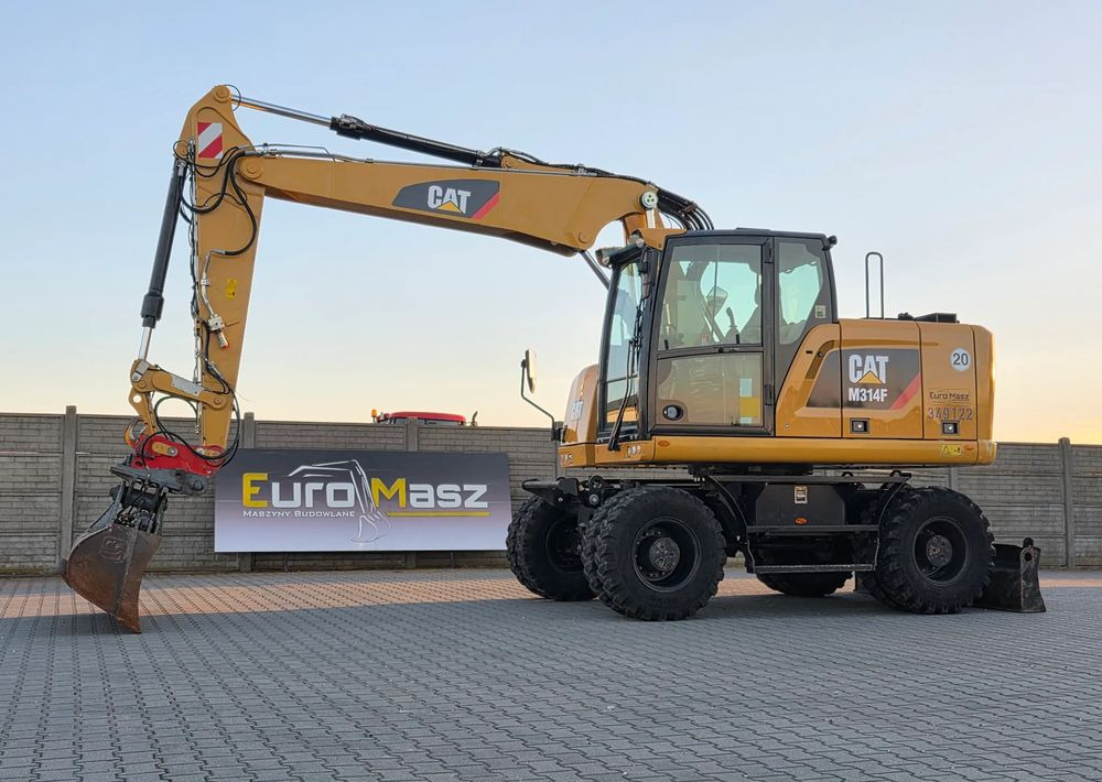Caterpillar M314F, 2018 ROK, 4200 MTH, 2 ŁYŻKI - Колісний екскаватор: фото 1 Caterpillar M314F, 2018 ROK, 4200 MTH, 2 ŁYŻKI - Колісний екскаватор: фото 1