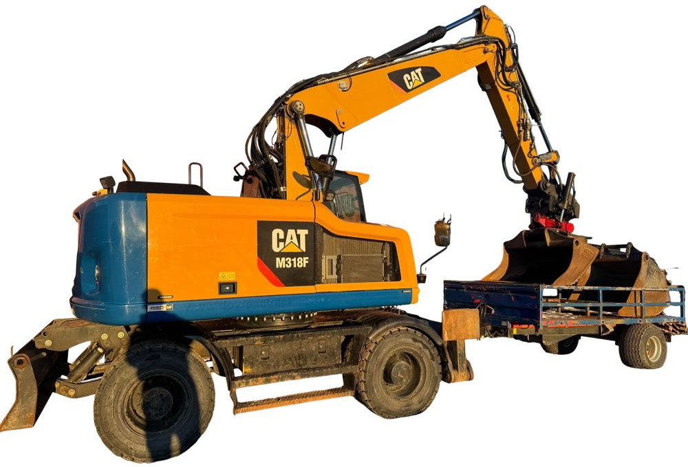 Caterpillar M318F, 2018 ROK, PODPORY + PŁUG, ROTOTILT - Колісний екскаватор: фото 4 Caterpillar M318F, 2018 ROK, PODPORY + PŁUG, ROTOTILT - Колісний екскаватор: фото 4