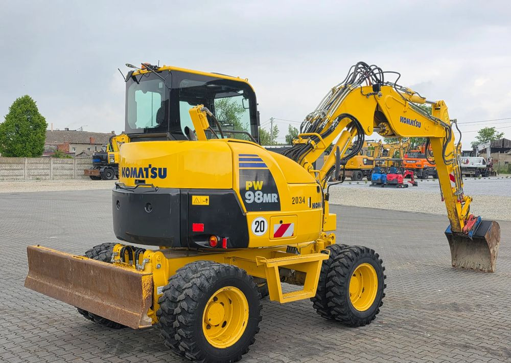 Komatsu PW 98MR-8, 2017 ROK, 5200 MTH, BEZ DPF i ADBLUE - Колісний екскаватор: фото 1 Komatsu PW 98MR-8, 2017 ROK, 5200 MTH, BEZ DPF i ADBLUE - Колісний екскаватор: фото 1