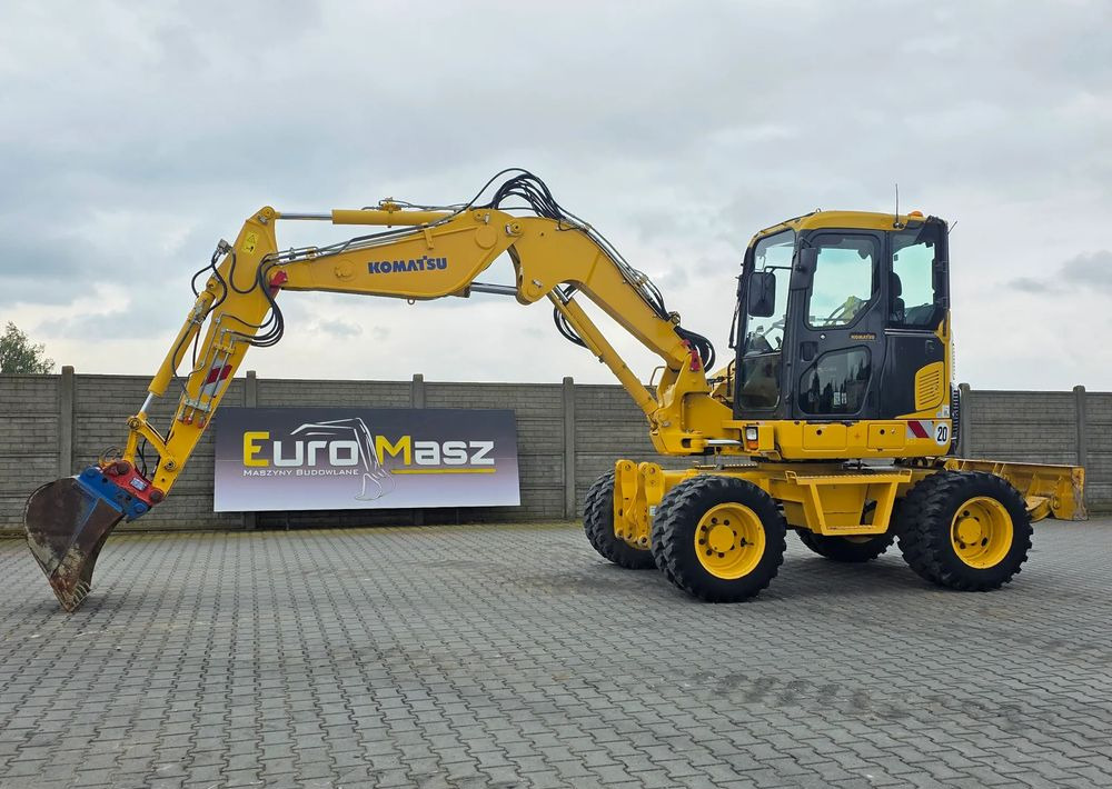 Komatsu PW 98MR-8, 2017 ROK, 5200 MTH, BEZ DPF i ADBLUE - Колісний екскаватор: фото 2 Komatsu PW 98MR-8, 2017 ROK, 5200 MTH, BEZ DPF i ADBLUE - Колісний екскаватор: фото 2