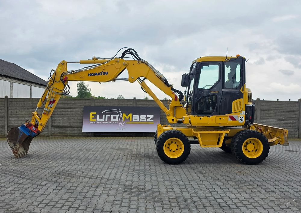 Komatsu PW 98MR-8, 2017 ROK, 5200 MTH, BEZ DPF i ADBLUE - Колісний екскаватор: фото 3 Komatsu PW 98MR-8, 2017 ROK, 5200 MTH, BEZ DPF i ADBLUE - Колісний екскаватор: фото 3