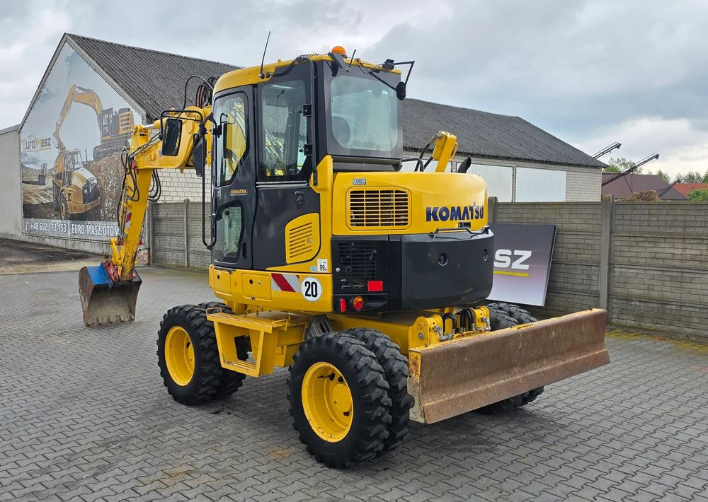 Komatsu PW 98MR-8, 2017 ROK, 5200 MTH, BEZ DPF i ADBLUE - Колісний екскаватор: фото 4 Komatsu PW 98MR-8, 2017 ROK, 5200 MTH, BEZ DPF i ADBLUE - Колісний екскаватор: фото 4