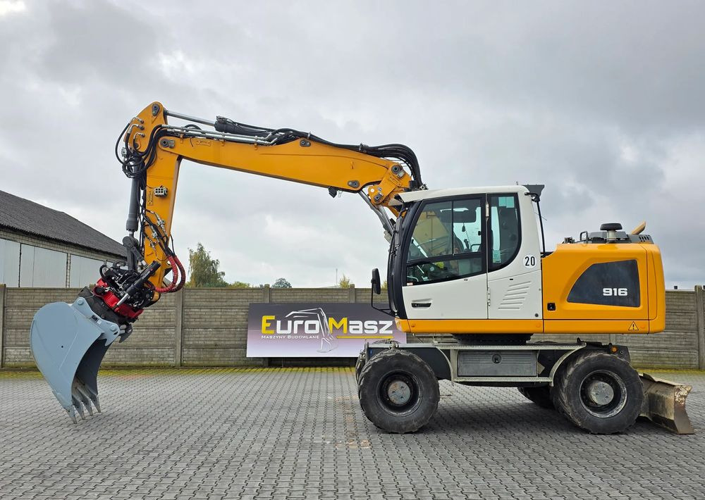 Liebherr A 916 Litronic, 2020 ROK, ROTOTILT, 7300 MTH - Колісний екскаватор: фото 2 Liebherr A 916 Litronic, 2020 ROK, ROTOTILT, 7300 MTH - Колісний екскаватор: фото 2