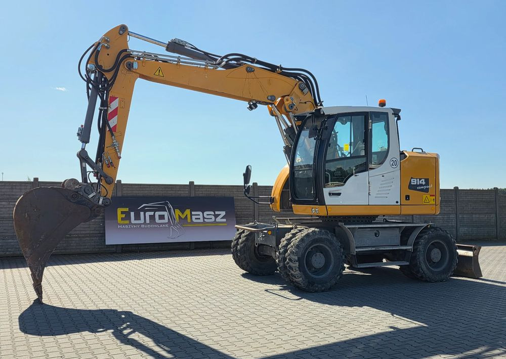 Liebherr A914 COMPACT, 2015 ROK, SW 48 szybkozłącze - Колісний екскаватор: фото 1 Liebherr A914 COMPACT, 2015 ROK, SW 48 szybkozłącze - Колісний екскаватор: фото 1