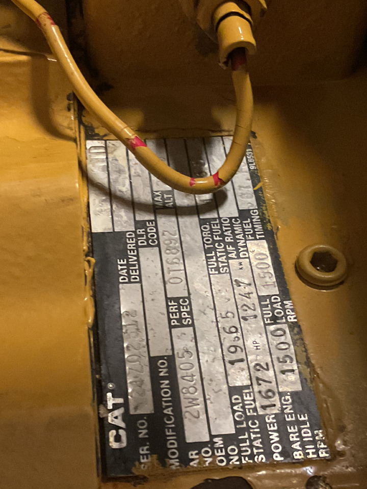 Caterpillar 3512, 1400KVA. Like brand new. - Електричний генератор: фото 2 Caterpillar 3512, 1400KVA. Like brand new. - Електричний генератор: фото 2
