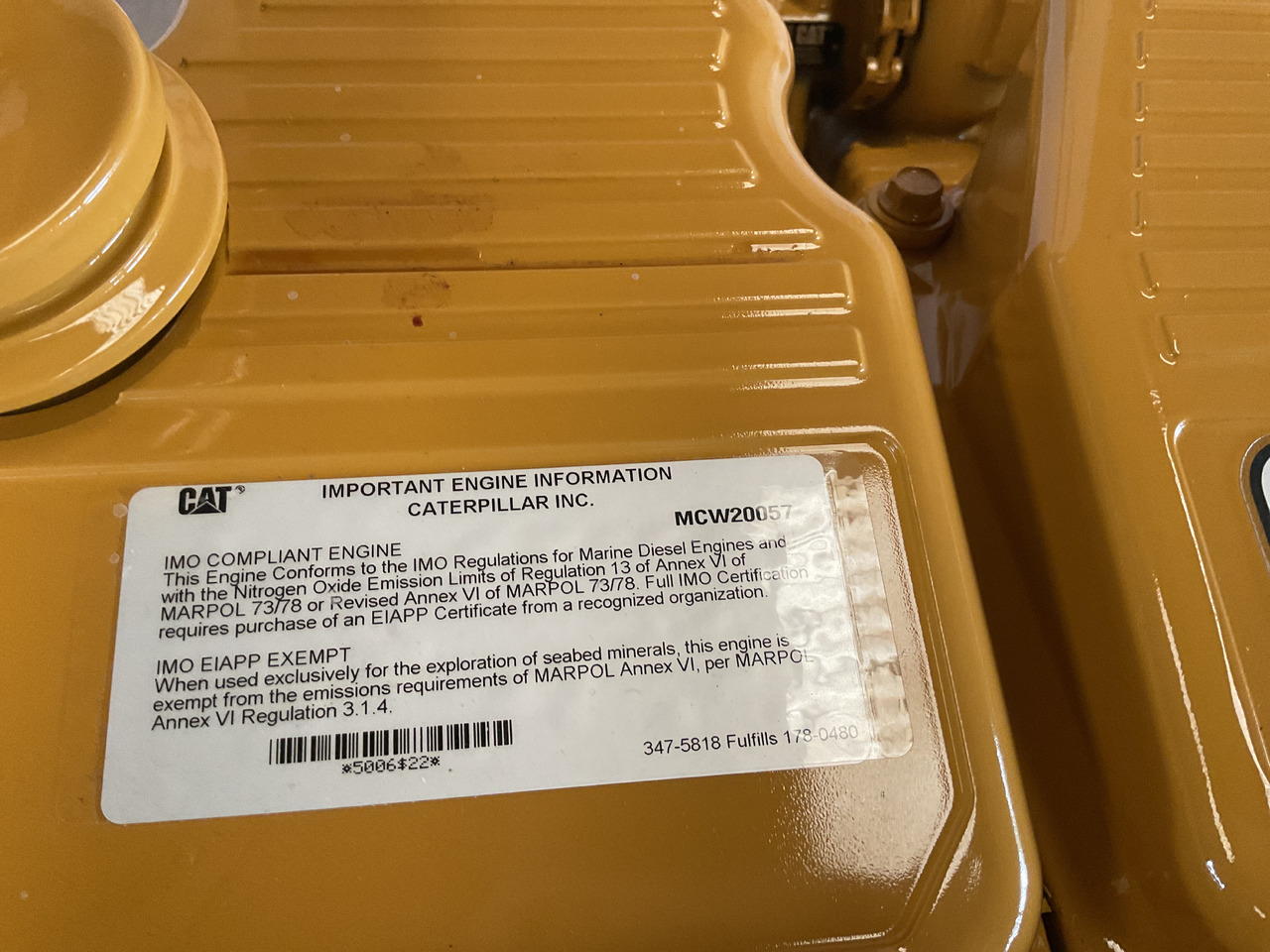 Caterpillar C15 Acert - Двигун: фото 3 Caterpillar C15 Acert - Двигун: фото 3