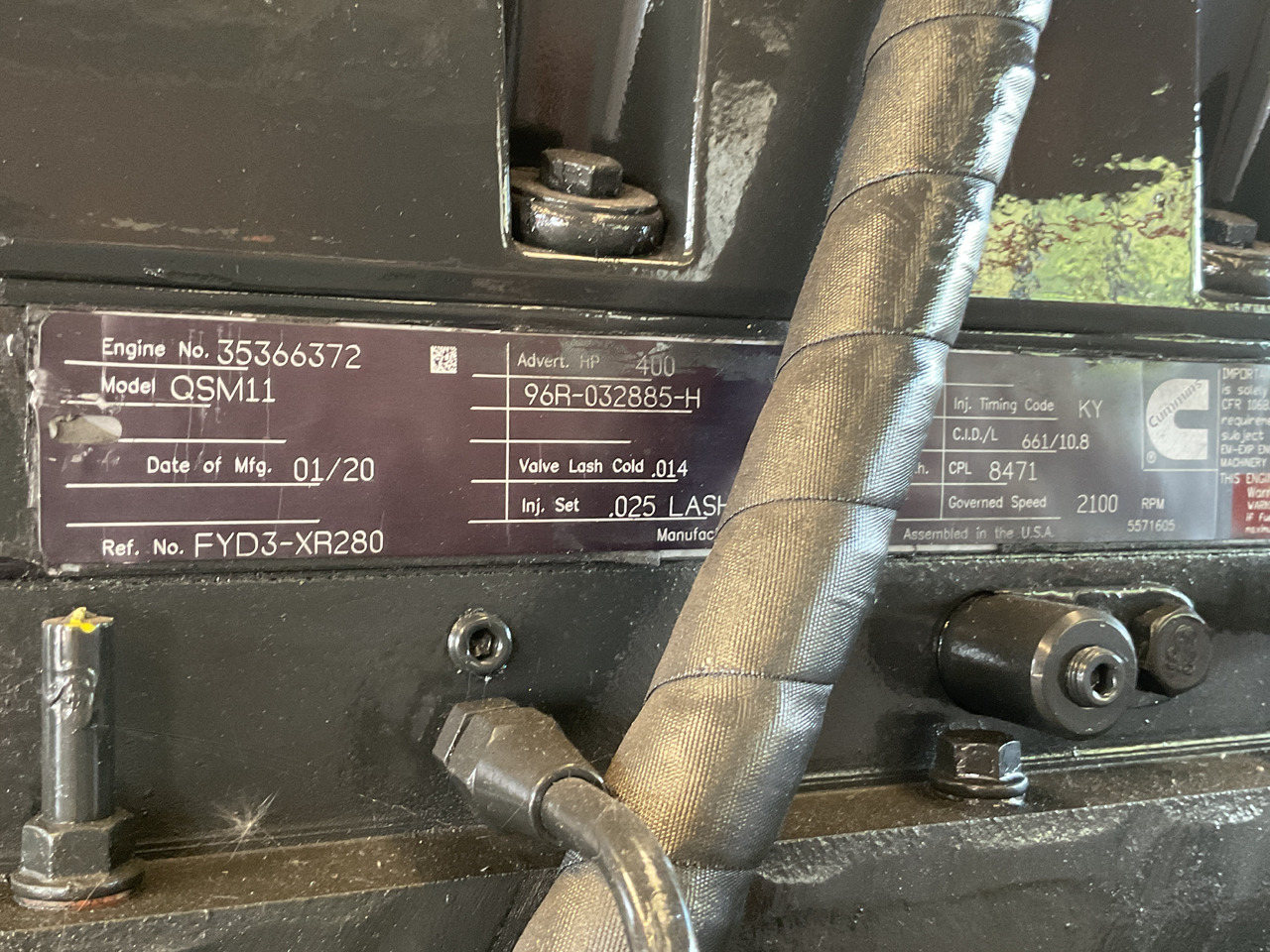 Cummins QSM11, brand new diesel engine. CPL 8471 - Двигун: фото 5 Cummins QSM11, brand new diesel engine. CPL 8471 - Двигун: фото 5