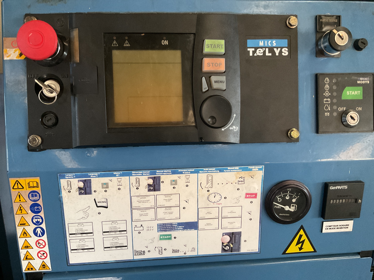 John Deere 6068, SDMO, 165KVA generatorset. Like brand new. And with hudge diesel tank! - Електричний генератор: фото 5 John Deere 6068, SDMO, 165KVA generatorset. Like brand new. And with hudge diesel tank! - Електричний генератор: фото 5