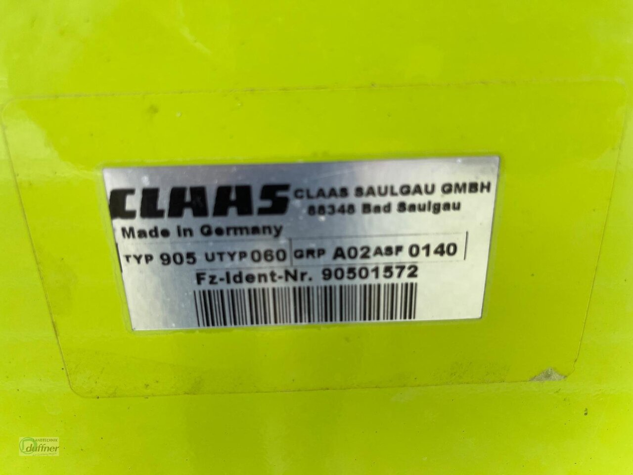 CLAAS PU 300 HD L Pro - Обладнання для кормозбирального комбайну: фото 4 CLAAS PU 300 HD L Pro - Обладнання для кормозбирального комбайну: фото 4