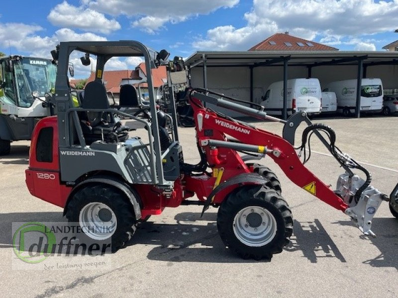Weidemann 1280 - Компактний фронтальний навантажувач: фото 3 Weidemann 1280 - Компактний фронтальний навантажувач: фото 3