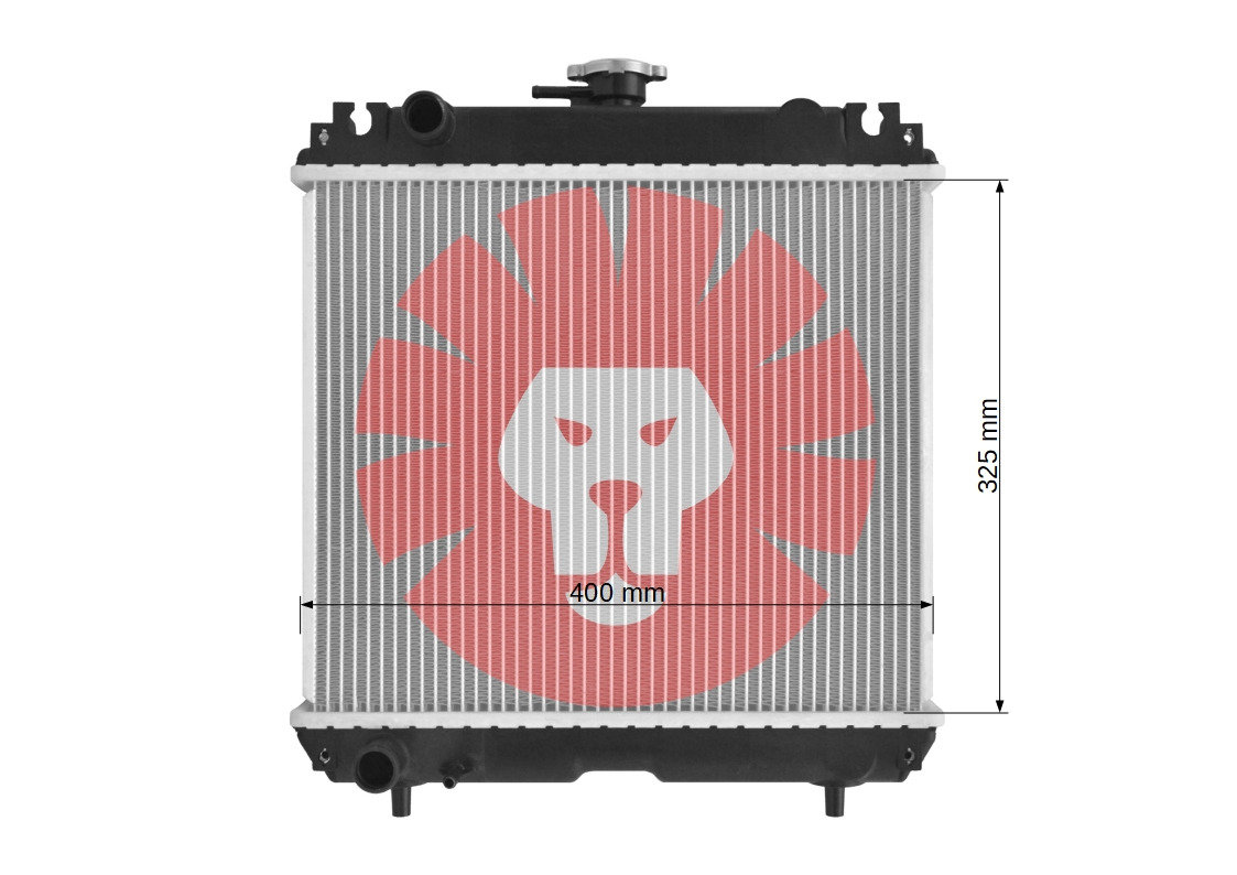KUBOTA F2260 F2560 B2410 B2710 ZD28 ZD25 B7800 B2910 B2630 B3030 B26 B3200 B3300 - Радіатор в категорії Трактори: фото 3 KUBOTA F2260 F2560 B2410 B2710 ZD28 ZD25 B7800 B2910 B2630 B3030 B26 B3200 B3300 - Радіатор в категорії Трактори: фото 3