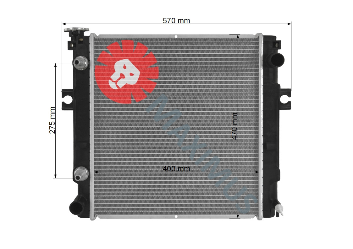 MITSUBISHI FORKLIFT WÓZEK WIDŁWY - Радіатор в категорії Вилкові навантажувачі: фото 2 MITSUBISHI FORKLIFT WÓZEK WIDŁWY - Радіатор в категорії Вилкові навантажувачі: фото 2