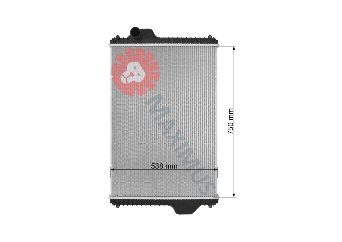 NEW HOLLAND T8.350 T8.320 T8.380 T8.410 - Радіатор в категорії Трактори: фото 3 NEW HOLLAND T8.350 T8.320 T8.380 T8.410 - Радіатор в категорії Трактори: фото 3