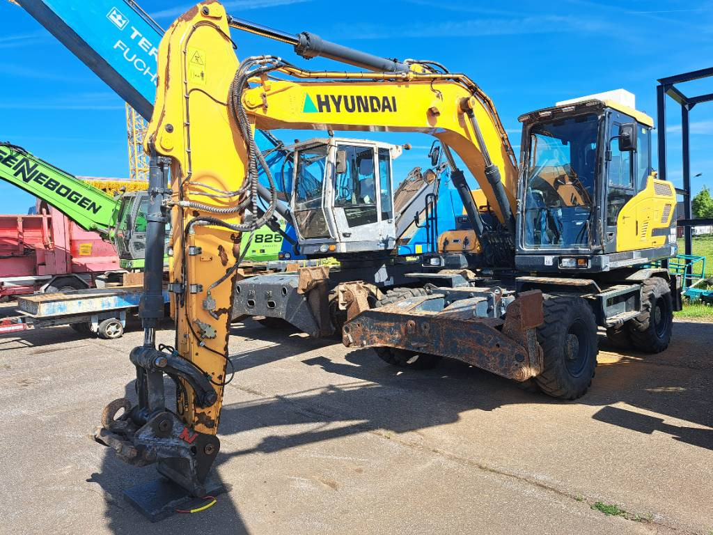 Hyundai HW140 - Колісний екскаватор: фото 1 Hyundai HW140 - Колісний екскаватор: фото 1