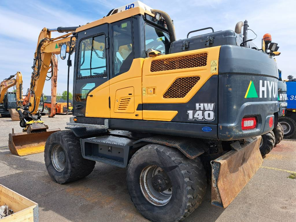 Hyundai HW140 + Tiltrotator + GPS - Колісний екскаватор: фото 1 Hyundai HW140 + Tiltrotator + GPS - Колісний екскаватор: фото 1