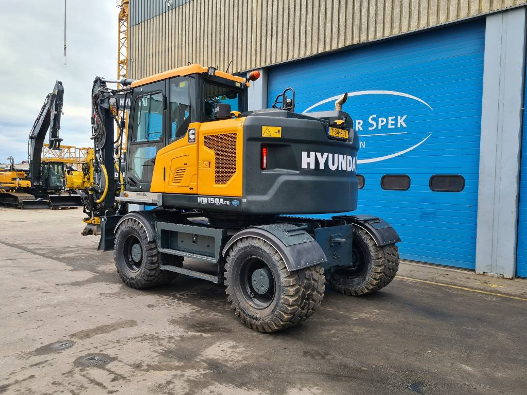 Hyundai HW150ACR + Tiltrotator - Колісний екскаватор: фото 3 Hyundai HW150ACR + Tiltrotator - Колісний екскаватор: фото 3