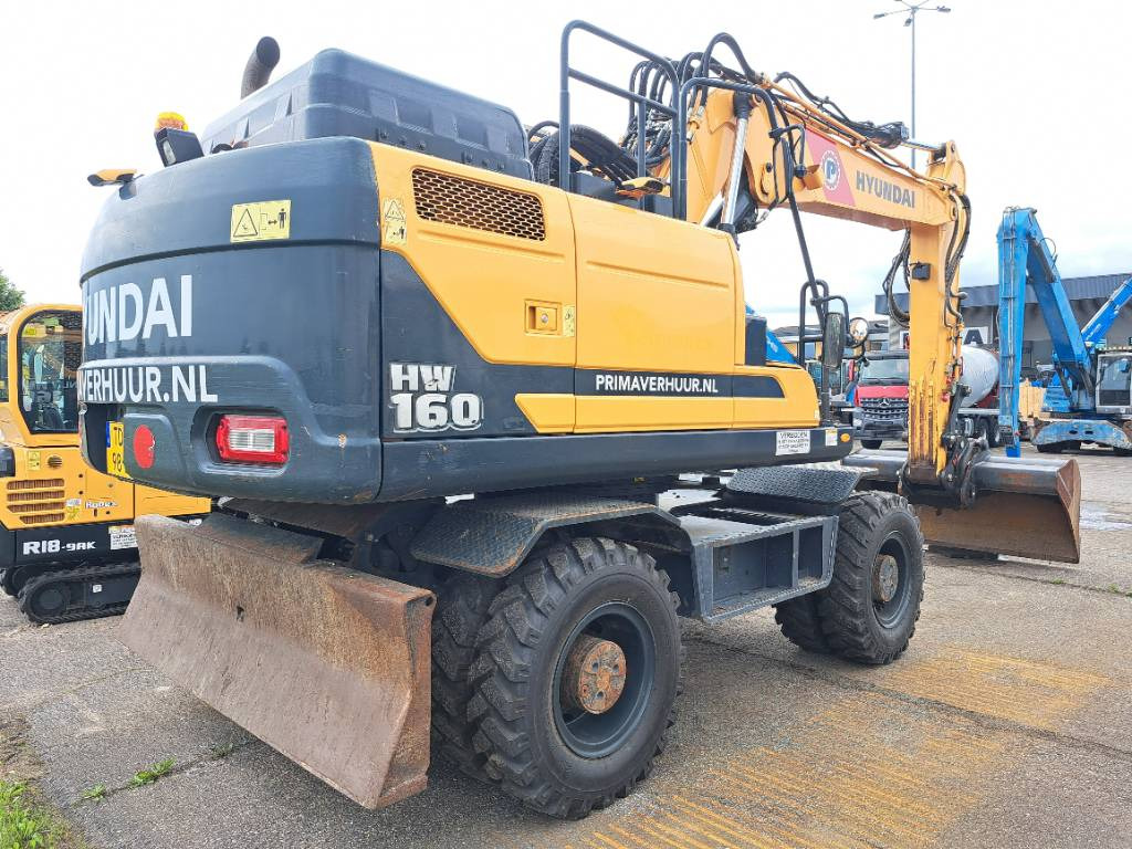 Hyundai HW160 - Колісний екскаватор: фото 4 Hyundai HW160 - Колісний екскаватор: фото 4
