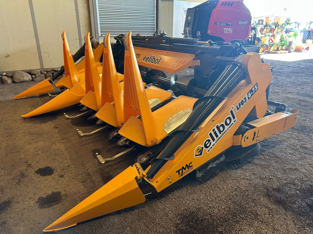 ELİBOL LF03 / 6-75 6 ROWS FOLDABLE CORN HEADER - Жниварка для кукурудзи: фото 1 ELİBOL LF03 / 6-75 6 ROWS FOLDABLE CORN HEADER - Жниварка для кукурудзи: фото 1