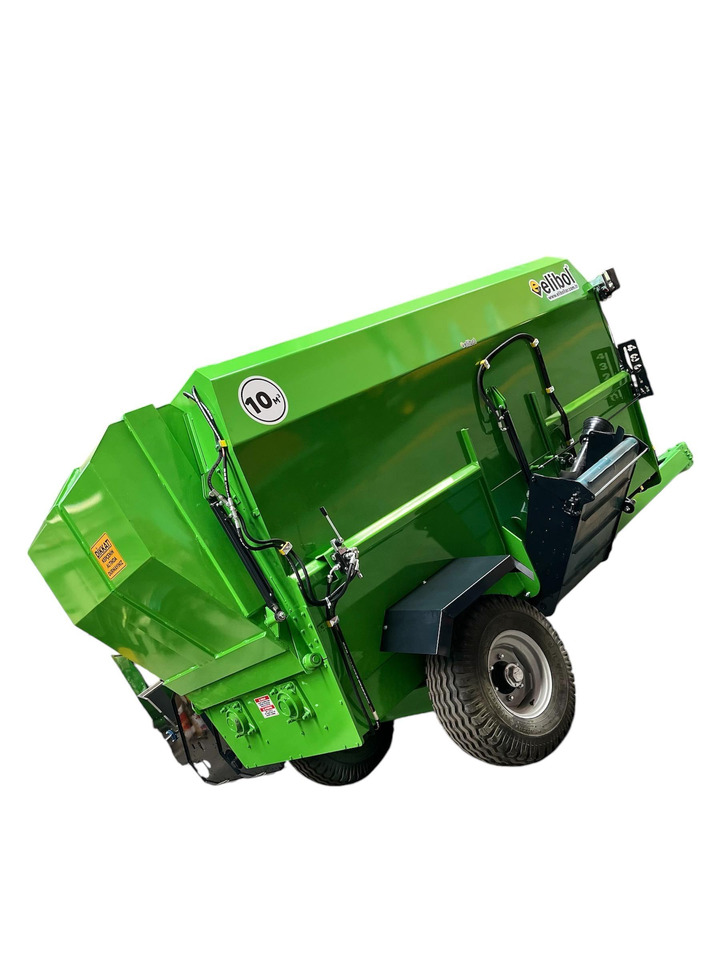 ELİBOL ELIBOLMIX 10M³ HORIZONTAL FEED MIXER - Кормороздавач: фото 4 ELİBOL ELIBOLMIX 10M³ HORIZONTAL FEED MIXER - Кормороздавач: фото 4